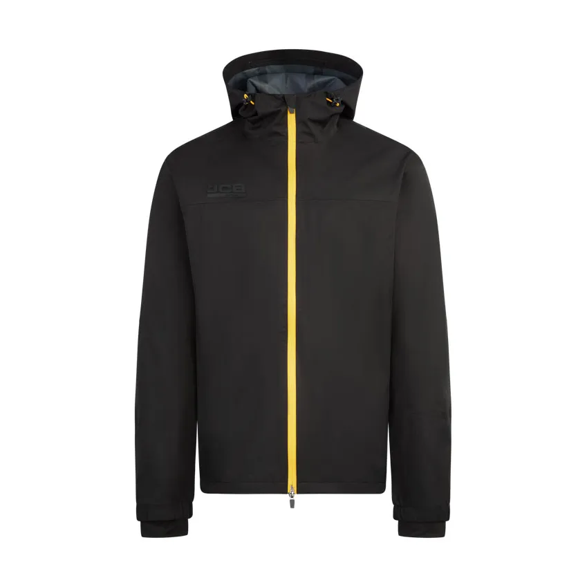 JCB Workwear Unisex Waterproof Jacket — Black